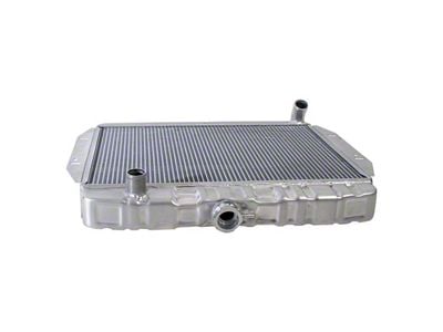 Griffin Radiators ExactFit DownFlow Radiator with Center Filler; Short; 2-Row (76-86 Jeep CJ7 w/ Manual Transmission)