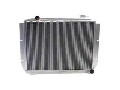 Griffin Radiators PerformanceFit DownFlow Radiator with GM Outlets Filler; Tall Core; 2-Row (76-86 Jeep CJ7 w/ Manual Transmission)
