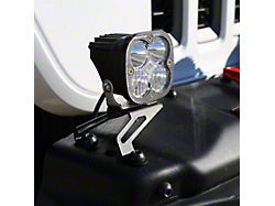 Grimm OffRoad Side Light Mount Brackets (20-26 Jeep Gladiator JT w/ Steel Bumper)