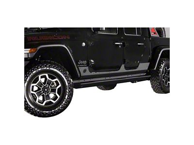 Hammerhead Bottom Door Trim; Wrinkle Black (20-25 Jeep Gladiator JT)
