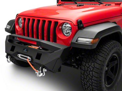 Hammerhead Ravager Series Stubby Pre-Runner Winch Front Bumper (18-25 Jeep Wrangler JL)