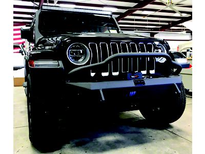 Hammerhead Stubby Pre-Runner Winch Front Bumper (18-25 Jeep Wrangler JL)