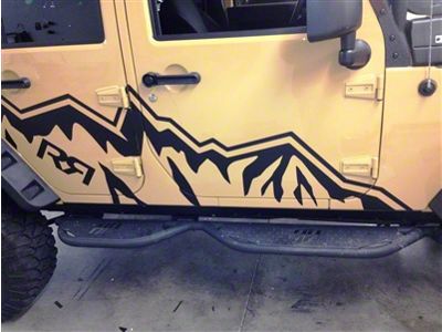 Hammerhead Running Boards (07-18 Jeep Wrangler JK 4-Door)
