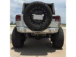 Hammerhead Stubby Rear Bumper with Round Reverse Light Cutouts (07-18 Jeep Wrangler JK)