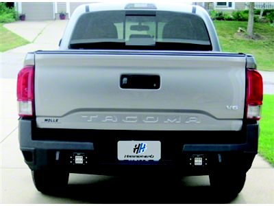 Hammerhead Rear Bumper with Flush Mount Reverse Light Cutouts (16-23 Tacoma)