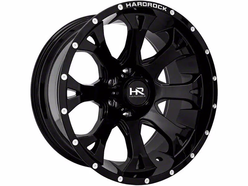 Hardrock Offroad Titan BloodShot Xposed Gloss Black 6-Lug