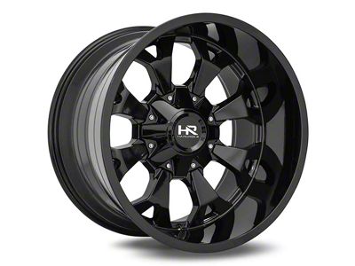 Hardrock Offroad Devastator Gloss Black 6-Lug Wheel; 20x10; -19mm Offset (05-15 Tacoma)