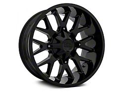 Hardrock Offroad Affliction Gloss Black 5-Lug Wheel; 20x12; -44mm Offset (07-13 Tundra)