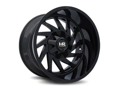 Hardrock Offroad Affliction Gloss Black 5-Lug Wheel; 22x10; -19mm Offset (07-13 Tundra)