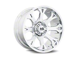 Hardrock Offroad BloodShot Xposed Gloss Black Milled 5-Lug Wheel; 22x12; -51mm Offset (07-13 Tundra)