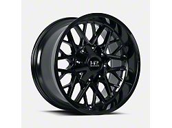 Hardrock Offroad Bomber Gloss Black 5-Lug Wheel; 20x10; -19mm Offset (07-13 Tundra)