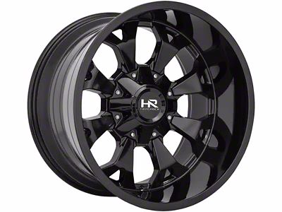 Hardrock Offroad Devastator Gloss Black 5-Lug Wheel; 20x10; -19mm Offset (07-13 Tundra)
