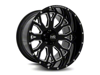 Hardrock Offroad Spine Xposed Chrome 5-Lug Wheel; 22x12; -44mm Offset (07-13 Tundra)