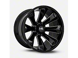 Hardrock Offroad Xplosive Xposed Gloss Black Milled 5-Lug Wheel; 20x10; -19mm Offset (07-13 Tundra)