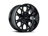 Hardrock Offroad Horseshoe Gloss Black 6-Lug Wheel; 20x9; 0mm Offset (10-24 4Runner)