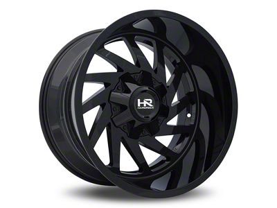 Hardrock Offroad Crusher Gloss Black 6-Lug Wheel; 20x9; 0mm Offset (24-25 Tacoma)