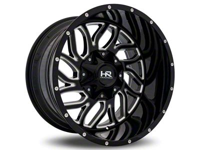 Hardrock Offroad Destroyer Gloss Black 6-Lug Wheel; 22x10; -25mm Offset (24-25 Tacoma)