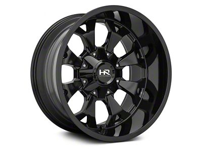 Hardrock Offroad Devastator Gloss Black 6-Lug Wheel; 22x10; -25mm Offset (24-25 Tacoma)