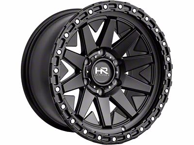 Hardrock Offroad H106 Matte Black 6-Lug Wheel; 17x9; -12mm Offset (24-25 Tacoma)