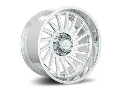 Hardrock Offroad H905 Polished 6-Lug Wheel; Left Directional; 22x12; -51mm Offset (24-25 Tacoma)