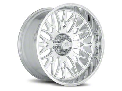 Hardrock Offroad H907 Polished 6-Lug Wheel; 24x12; -51mm Offset (24-25 Tacoma)