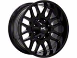 Hardrock Offroad Commander Gloss Black 6-Lug Wheel; 20x10; -19mm Offset (21-26 Bronco, Excluding Raptor)