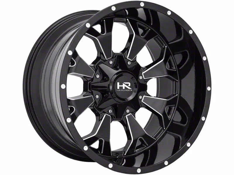 Hardrock Offroad Bronco Painkiller Xposed Gloss Black Milled