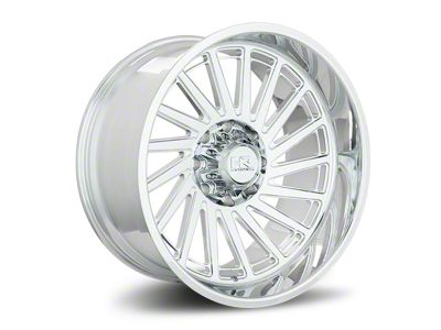 Hardrock Offroad H905 Polished 6-Lug Wheel; 22x12; -51mm Offset (22-25 Bronco Raptor)