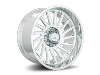 Hardrock Offroad H905 Polished 6-Lug Wheel; Right Directional; 22x12; -51mm Offset (21-25 Bronco, Excluding Raptor)