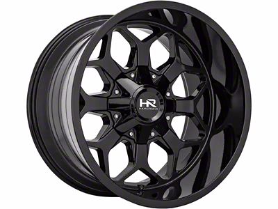 Hardrock Offroad Indestructible Gloss Black 6-Lug Wheel; 20x10; -19mm Offset (21-25 Bronco, Excluding Raptor)