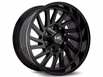 Hardrock Offroad Overdrive Gloss Black 6-Lug Wheel; 20x10; -19mm Offset (21-25 Bronco, Excluding Raptor)