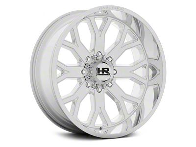 Hardrock Offroad Slammer Xposed Chrome 6-Lug Wheel; 20x10; -19mm Offset (22-25 Bronco Raptor)