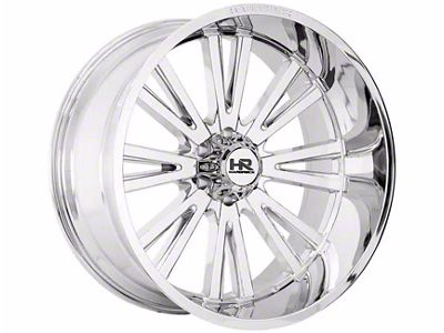 Hardrock Offroad Spine Xposed Chrome 6-Lug Wheel; 20x12; -51mm Offset (22-25 Bronco Raptor)