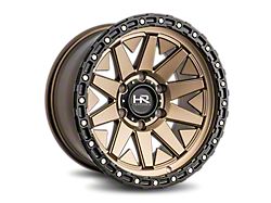 Hardrock Offroad H106 Matte Bronze Wheel; 17x9; -12mm Offset (20-26 Jeep Gladiator JT)