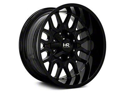 Hardrock Offroad Commander Gloss Black Wheel; 20x12; -51mm Offset (99-04 Jeep Grand Cherokee WJ)