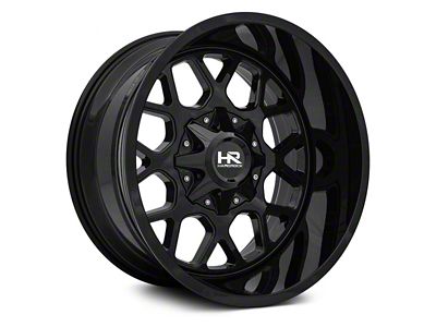 Hardrock Offroad Gunner Gloss Black Wheel; 20x12; -44mm Offset (99-04 Jeep Grand Cherokee WJ)