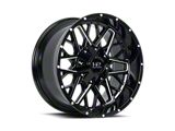 Hardrock Offroad Horseshoe Gloss Black Wheel; 20x10; -19mm Offset (22-26 Jeep Grand Cherokee WL)