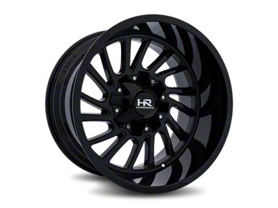Hardrock Offroad Destroyer Gloss Black Milled Wheel; 20x12; -51mm Offset (76-86 Jeep CJ7)