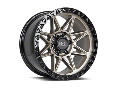 Hardrock Offroad H109 Matte Bronze Wheel; 17x9; 1mm Offset (18-26 Jeep Wrangler JL)