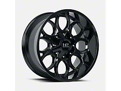 Hardrock Offroad Horseshoe Gloss Black Wheel; 20x10; -19mm Offset (76-86 Jeep CJ7)