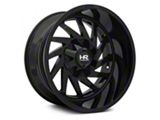 Hardrock Offroad Crusher Gloss Black Wheel; 20x12; -44mm Offset (07-18 Jeep Wrangler JK)