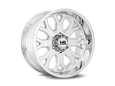 Hardrock Offroad Slammer XPosed Gloss Black Milled Wheel; 20x10; -19mm Offset (18-26 Jeep Wrangler JL)