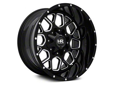Hardrock Offroad Gunner Gloss Black 6-Lug Wheel; 20x12; -44mm Offset (16-23 Tacoma)