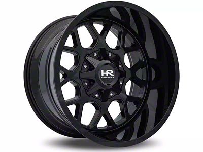 Hardrock Offroad Gunner Gloss Black 6-Lug Wheel; 20x10; -19mm Offset (16-23 Tacoma)