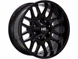 Hardrock Offroad Commander Gloss Black 6-Lug Wheel; 20x10; -19mm Offset (17-24 Titan)