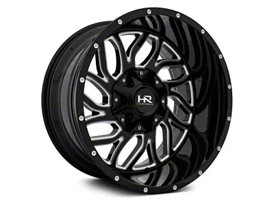 Hardrock Offroad Destroyer Gloss Black 6-Lug Wheel; 20x12; -51mm Offset (17-24 Titan)