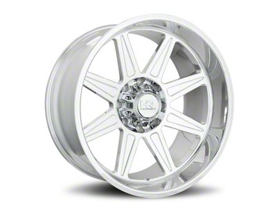 Hardrock Offroad H906 Polished 6-Lug Wheel; 22x12; -51mm Offset (17-24 Titan)