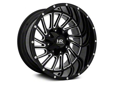 Hardrock Offroad Overdrive Gloss Black 6-Lug Wheel; 20x12; -51mm Offset (16-24 Titan XD)