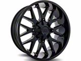 Hardrock Offroad Affliction Gloss Black 5-Lug Wheel; 20x10; -19mm Offset (14-21 Tundra)