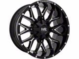 Hardrock Offroad Affliction Gloss Black Milled 6-Lug Wheel; 20x9; 0mm Offset (22-26 Tundra)